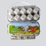 Pojemniki papierowe na jajka