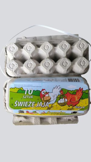Pojemniki papierowe na jajka